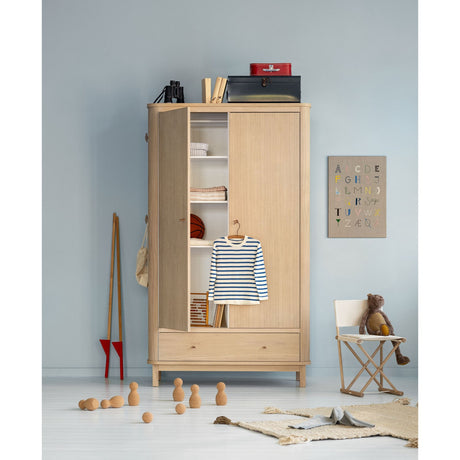Oliver Furniture Wood Klædeskab 2 Døre Oak
