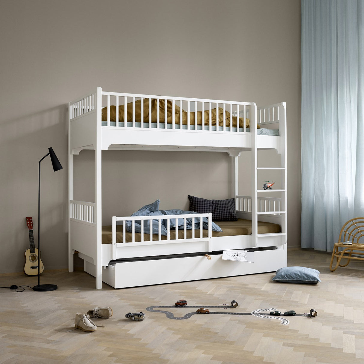 Oliver Furniture Seaside Classic Udtræksseng 90x176 Cm
