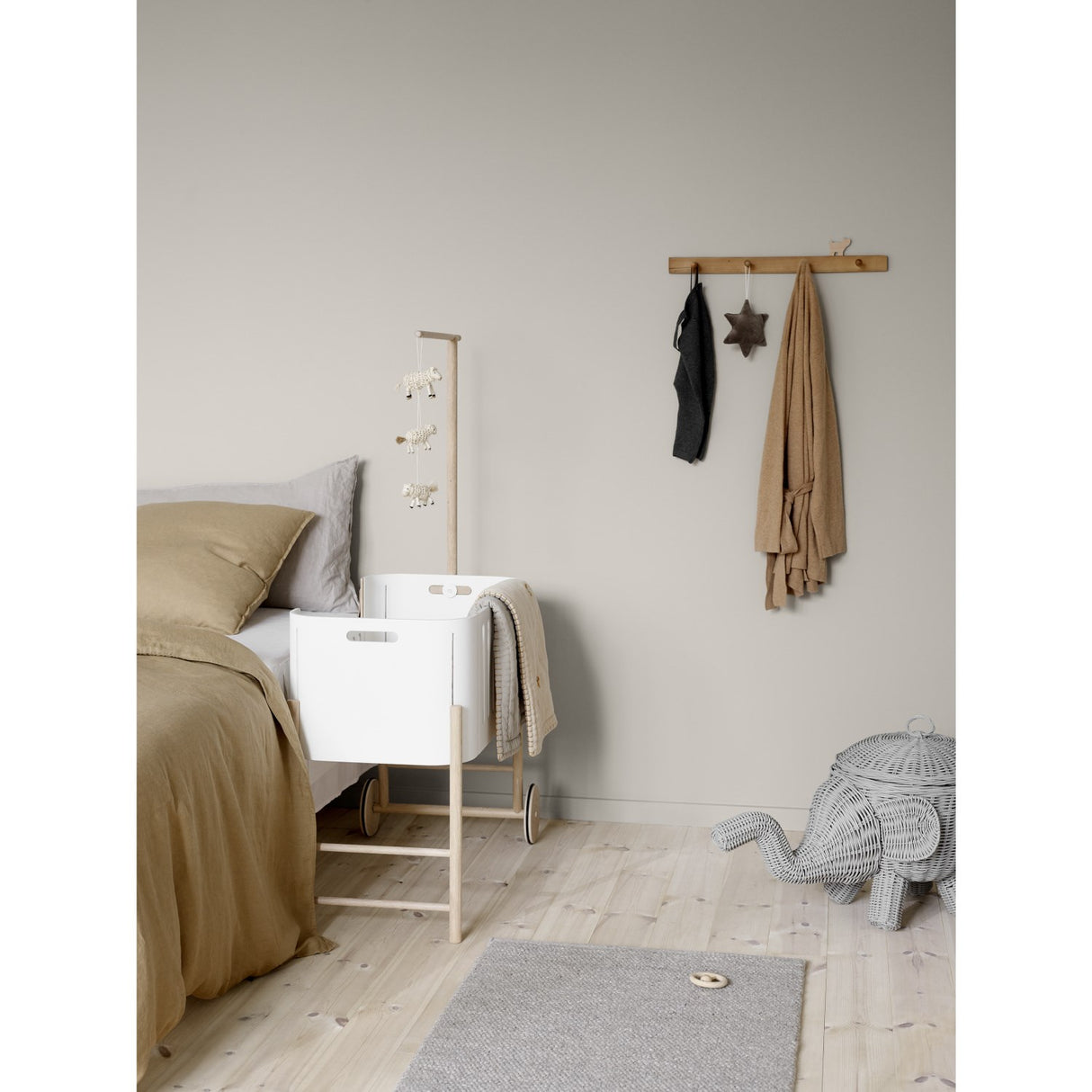 Oliver Furniture Wood Holder Til Co-Sleeper Sengehimmel & Uro Oak