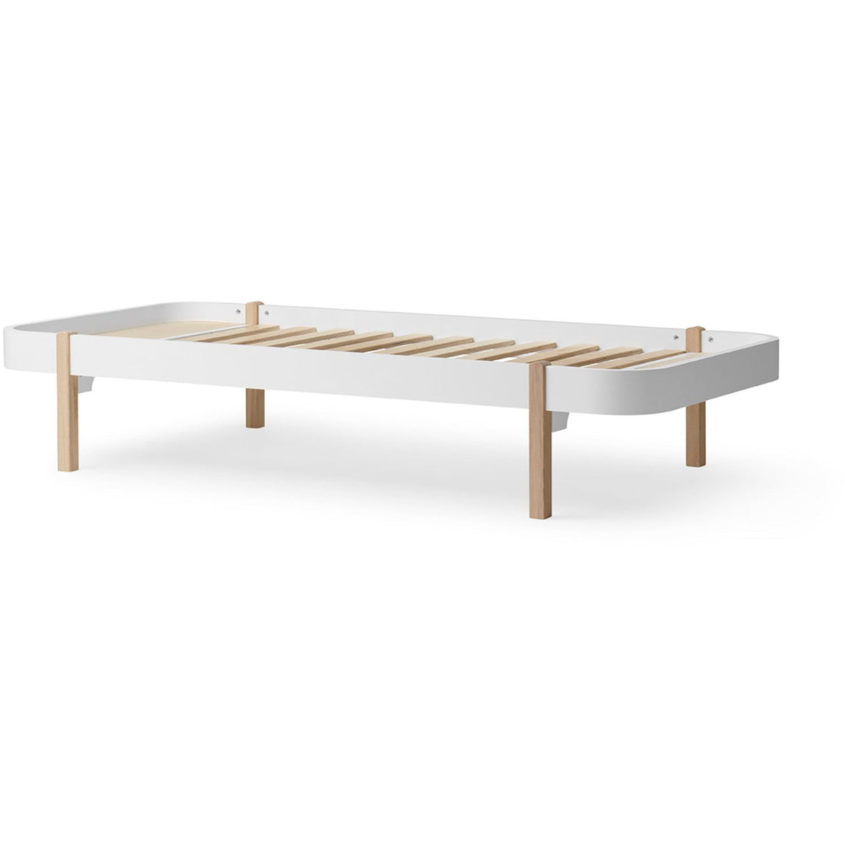 Oliver Furniture Wood Lounger Seng Hvid/Eg