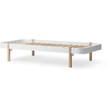 Oliver Furniture Wood Lounger Seng Hvid/Eg