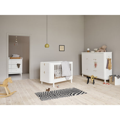 Oliver Furniture Wood Opbevaringskasser 2-Pak White/Oak