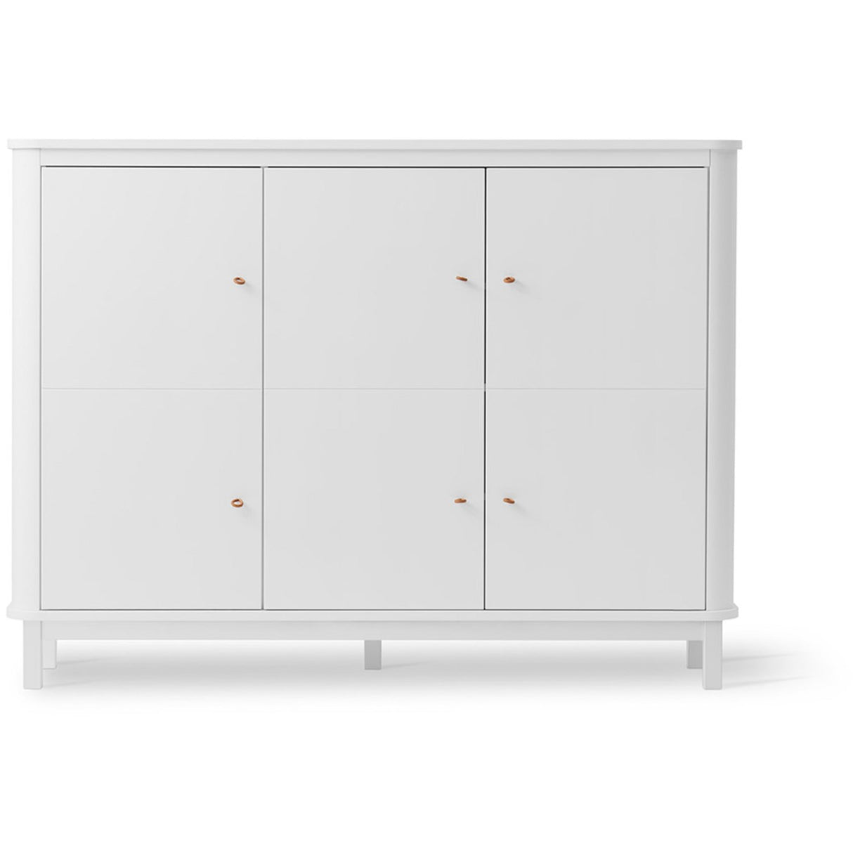 Oliver Furniture Wood Multiskab 3 Døre White
