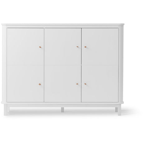 Oliver Furniture Wood Multiskab 3 Døre White
