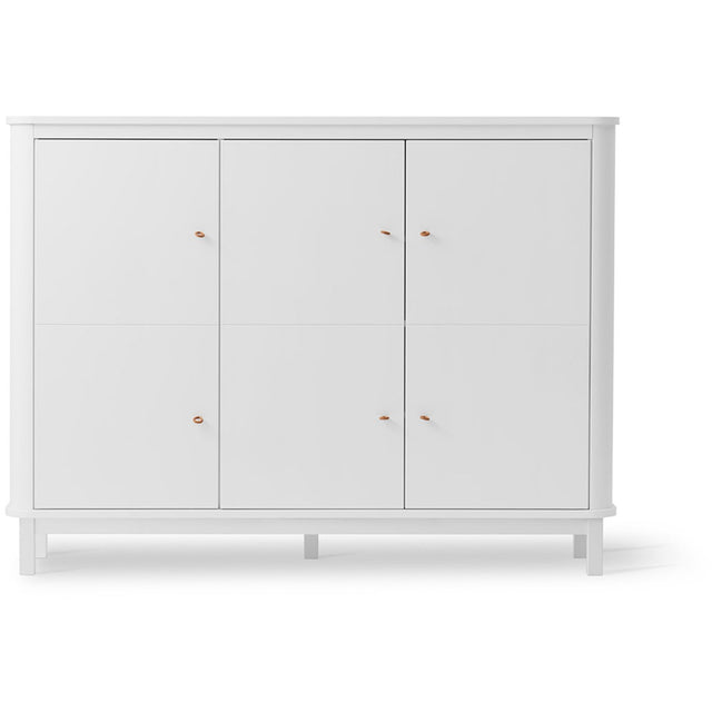 Oliver Furniture Wood Multiskab 3 Døre White