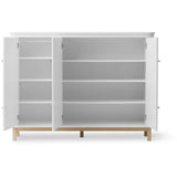 Oliver Furniture Wood Multiskab 3 Døre White/Oak