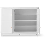 Oliver Furniture Wood Multiskab 3 Døre White