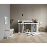 Oliver Furniture Wood Original Forhæng 138 Cm Grey