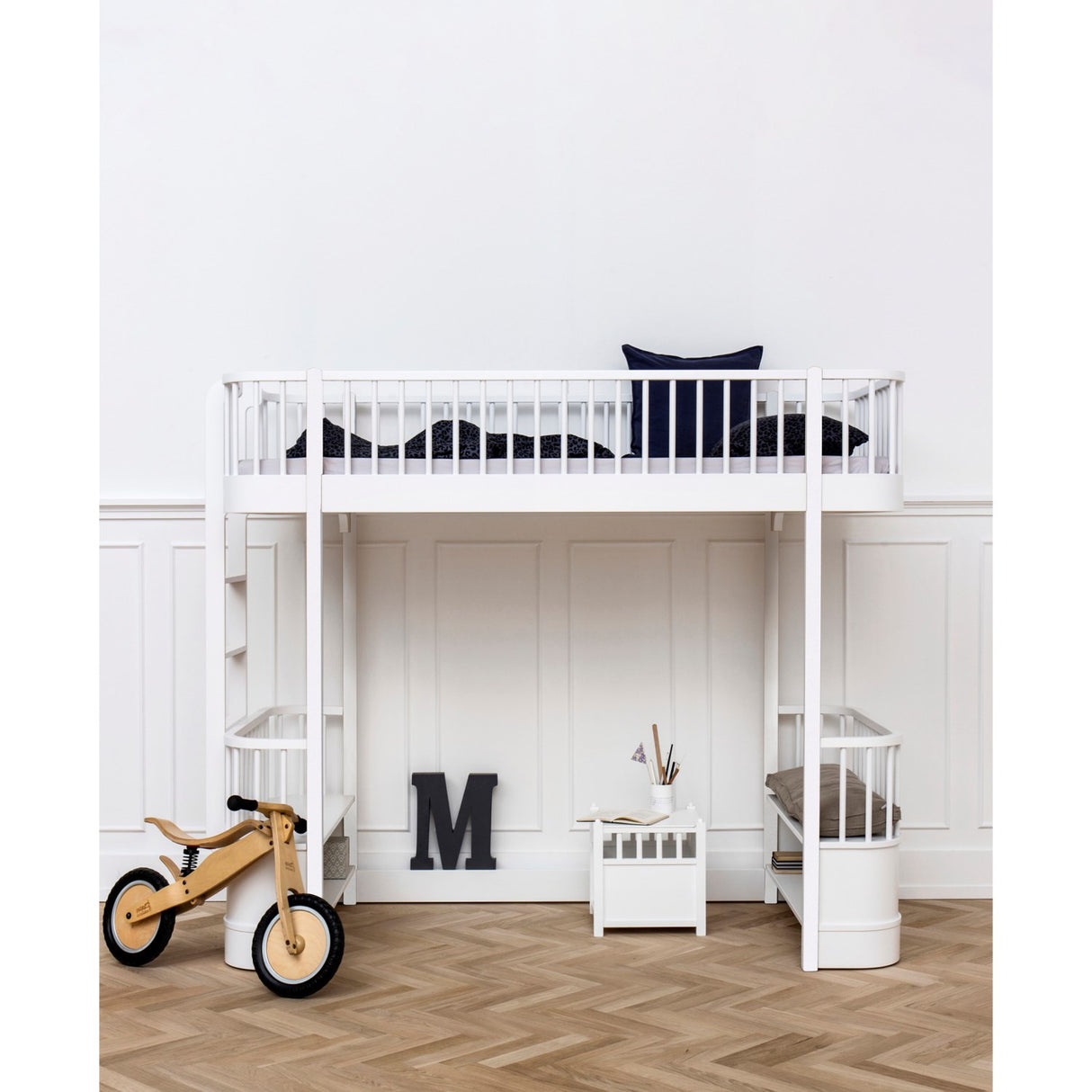 Oliver Furniture Wood Original Højseng 90x200 Cm White