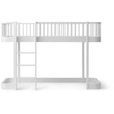 Oliver Furniture Wood Original Halvhøj Seng 138 Cm 90x200 Cm White