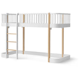 Oliver Furniture Wood Original Halvhøj Seng 138 Cm 90x200 Cm White/Oak
