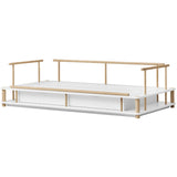 Oliver Furniture Camp Sofaseng 90x180 Cm White/Oak
