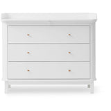 Oliver Furniture Wood Puslekommode 3 Skuffer White