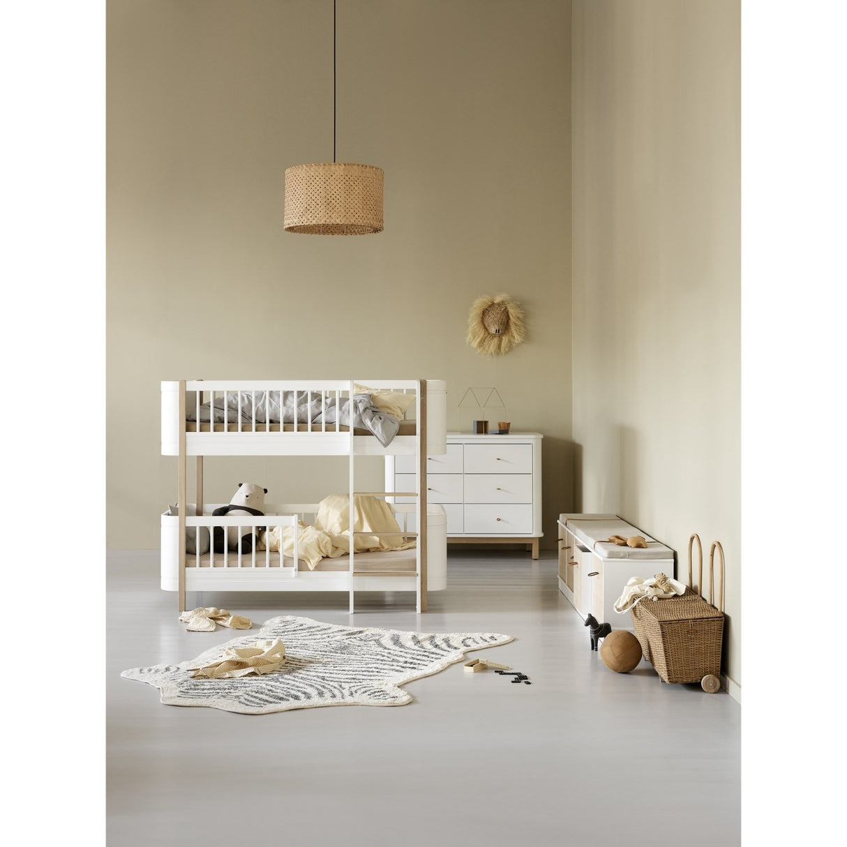 Oliver Furniture Hynde Til Wood Reol 5x1 Nature
