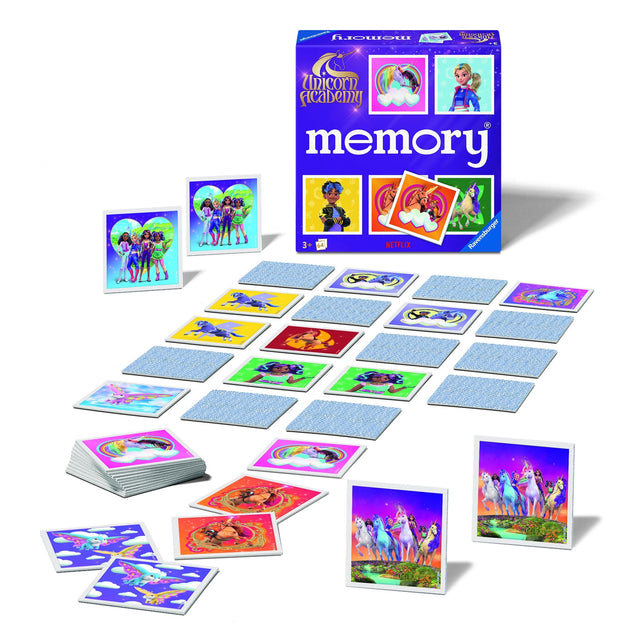 Ravensburger Unicorn Academy Memory® - Vendespil
