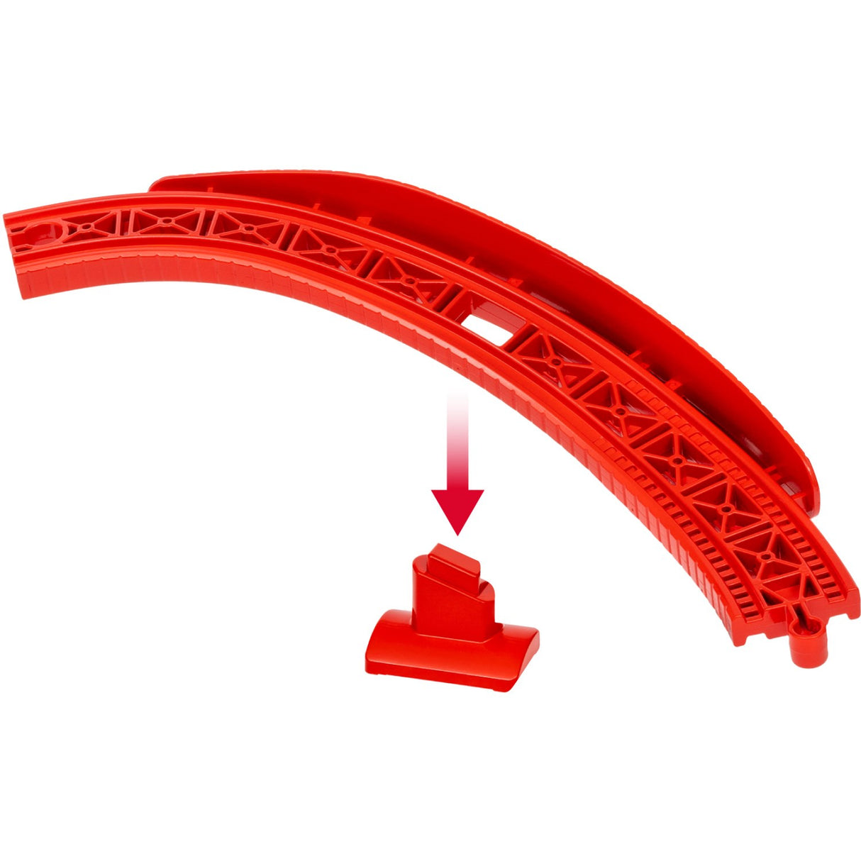 BRIO® 33995 Pakke Med Hævede, Buede Skinner