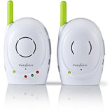 Nedis White/Green Wireless Babyalarm