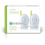 Nedis White/Green Wireless Babyalarm