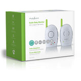 Nedis White/Green Wireless Babyalarm