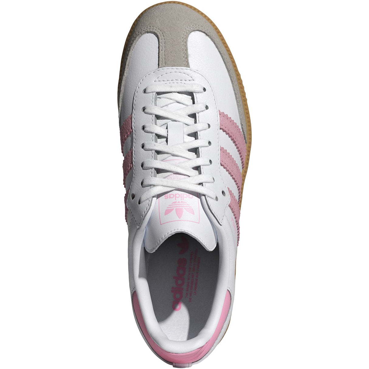 adidas Originals Ftwr White/Light Pink/Gum 3 Samba Og J Sneakers