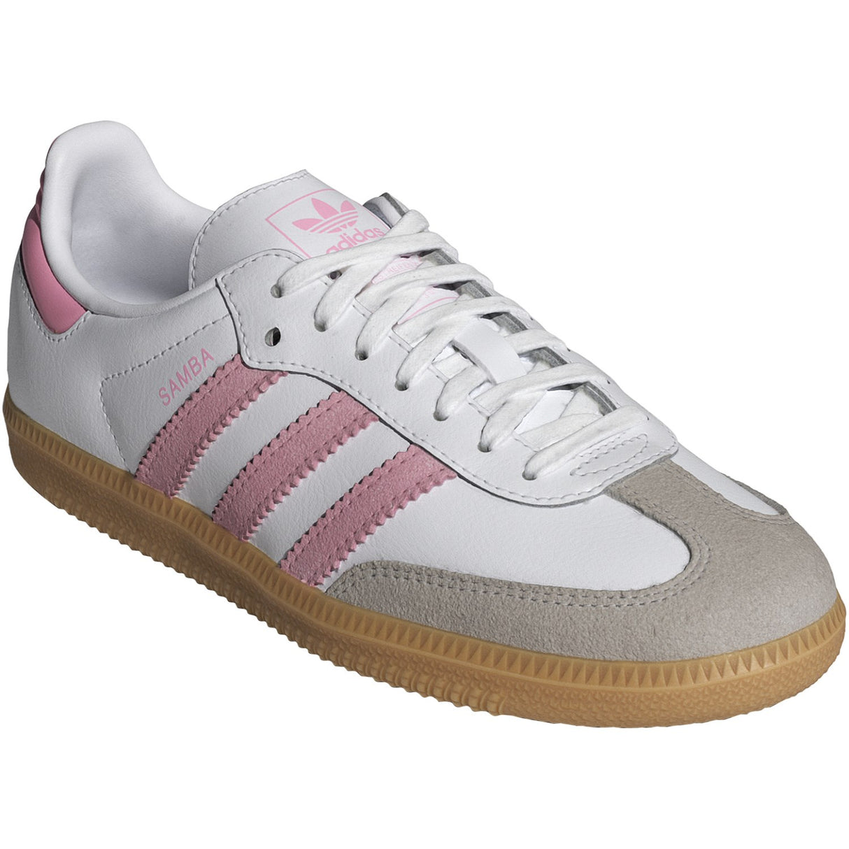 adidas Originals Ftwr White/Light Pink/Gum 3 Samba Og J Sneakers