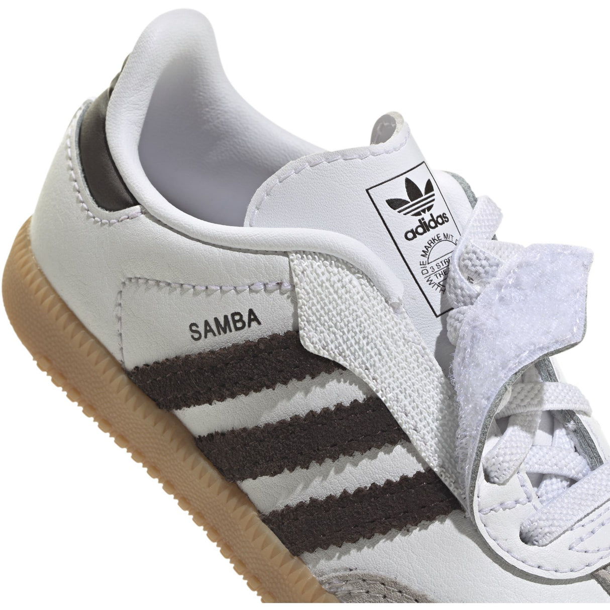 adidas Originals Ftwr White/Aurora Coffee/Gum 3 Samba Og Cf El I Sneakers