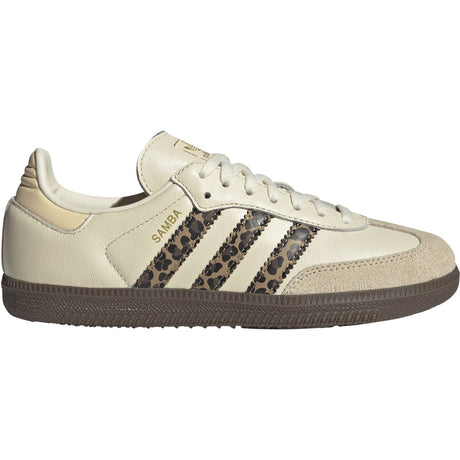 adidas Originals Cream White/Core Black/Sand Strata Samba Og J Sneakers