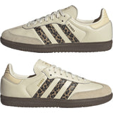 adidas Originals Cream White/Core Black/Sand Strata Samba Og J Sneakers
