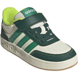 adidas Originals Off White/Collegiate Green/Court Green Breakbase C Sneakers