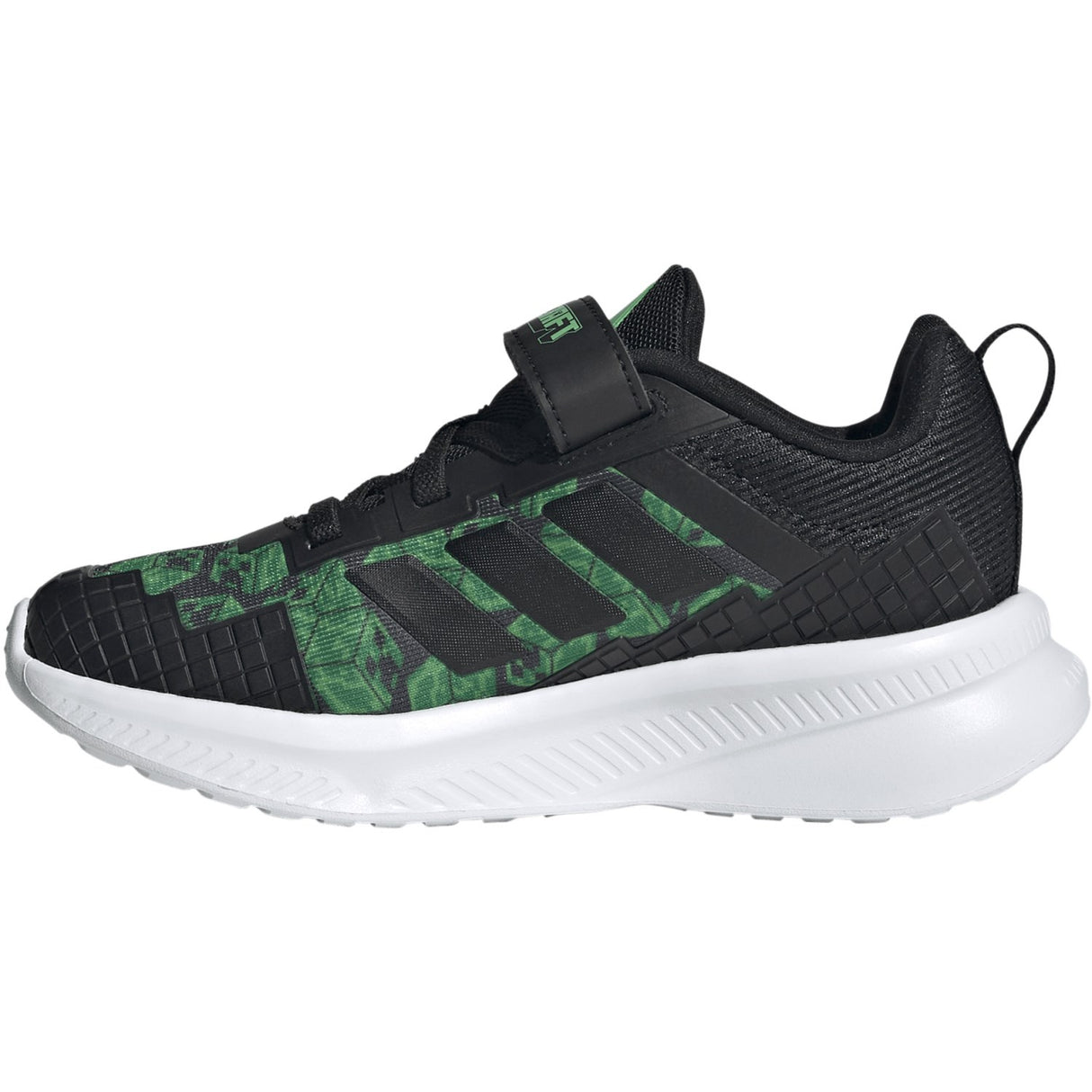 adidas Originals Core Black/Core Black/Ftwr White Minecraft Fortarun El C Sneakers