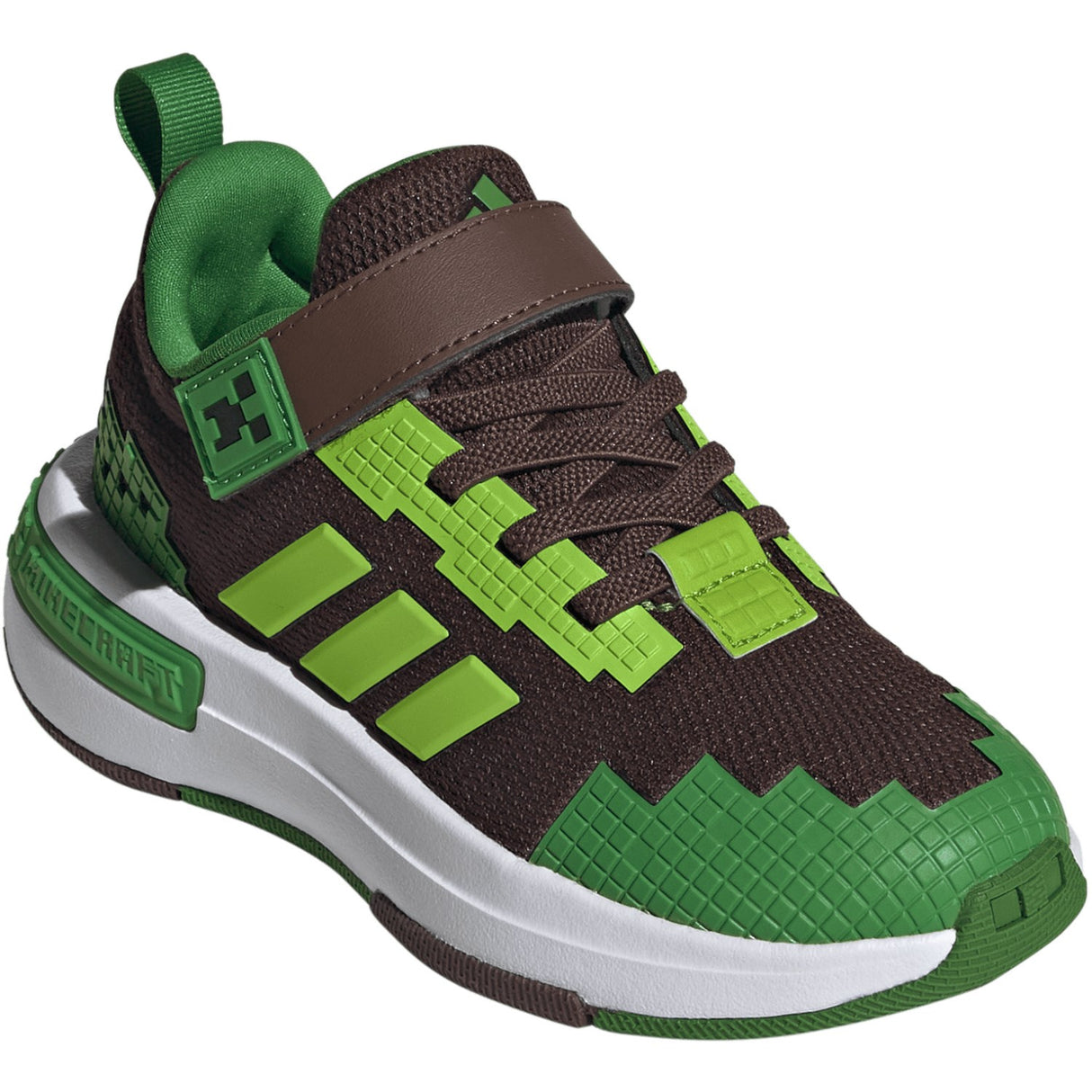 adidas Originals Auburn/Semi Solar Green/Ftwr White Minecraft Pro El C Sneakers