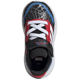 adidas Originals Core Black/Ftwr White/Pure Ruby Runfalcon Spider-Man El I Sneakers