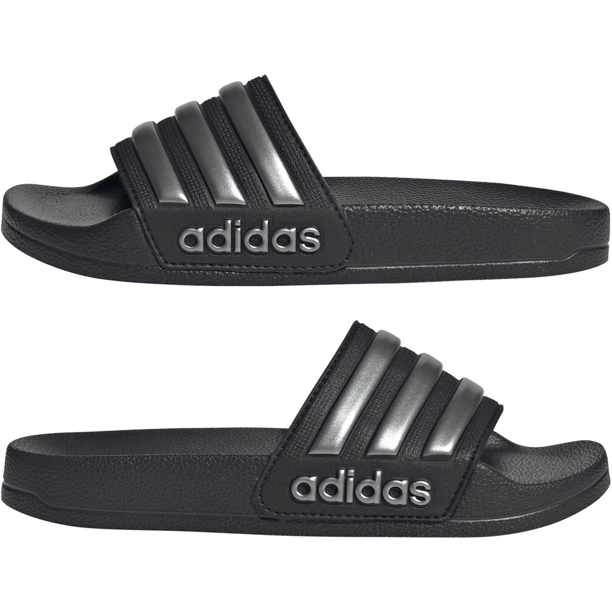 adidas Originals Core Black/Iron Met./Core Black Adilette Shower K Sandal