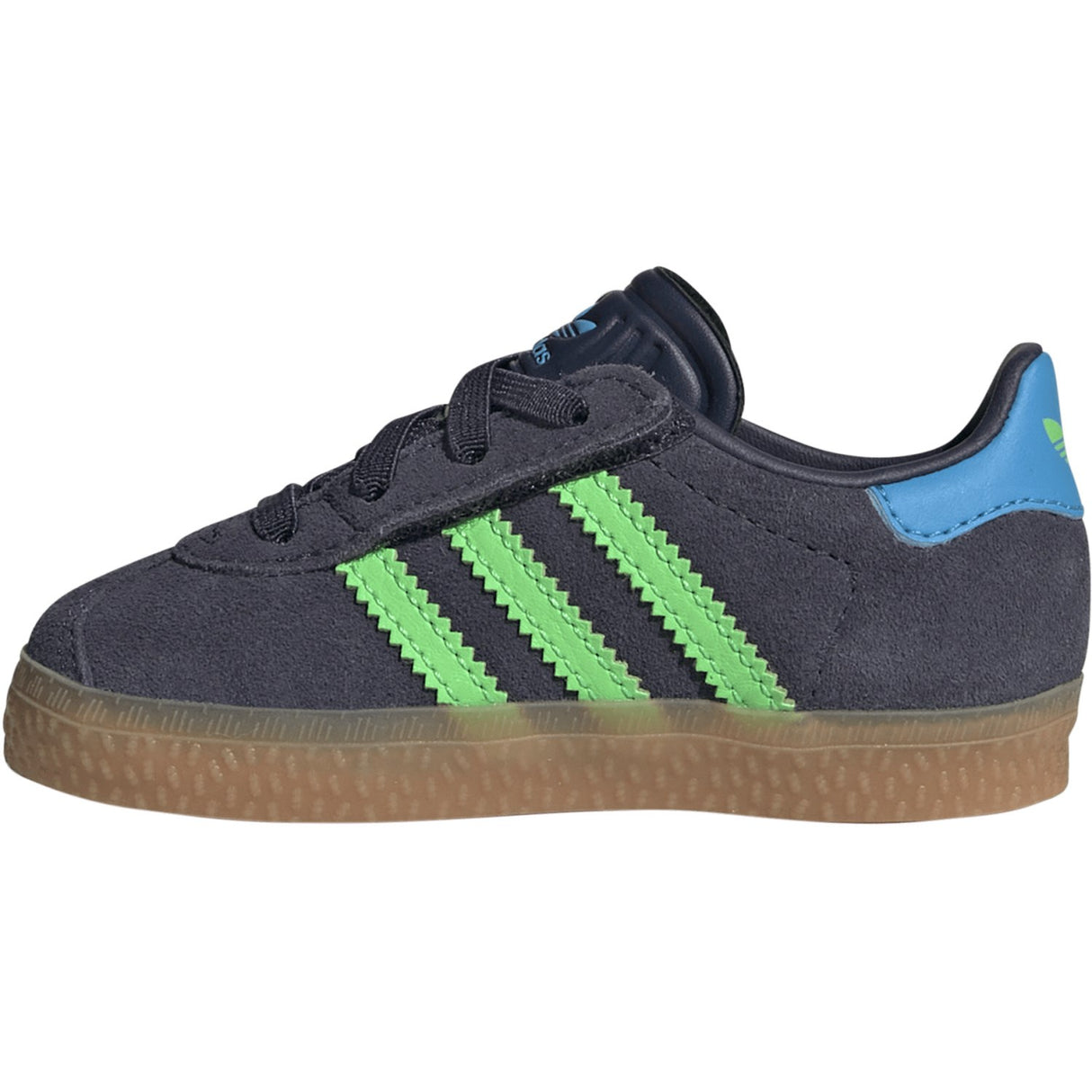 adidas Originals Shadow Navy/Screaming Green/Lucid Aquamarine Gazelle Cf El I Sneakers