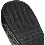 adidas Originals Crystal Linen/Core White/Core Black Adilette Shower Logo K Sandal