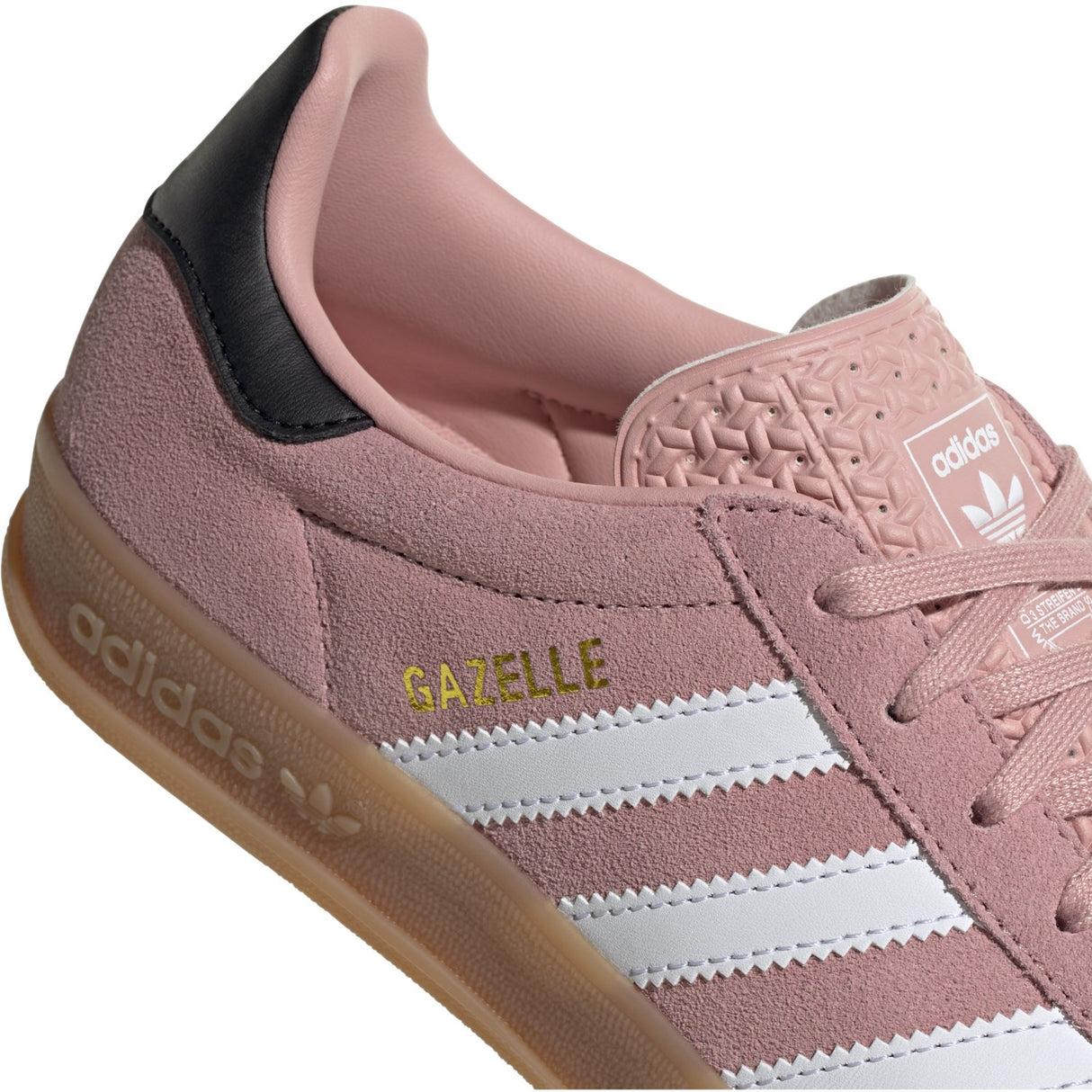 adidas Originals Wonder Mauve/Ftwr White/Core Black Gazelle Indoor J Sneakers