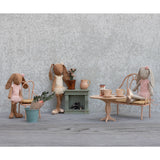 Maileg Ovalt Bord, Mini - Natur