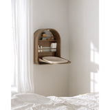 KAS Kopenhagen Smoked Oak Kai Wall Changing Table Smoked Eg