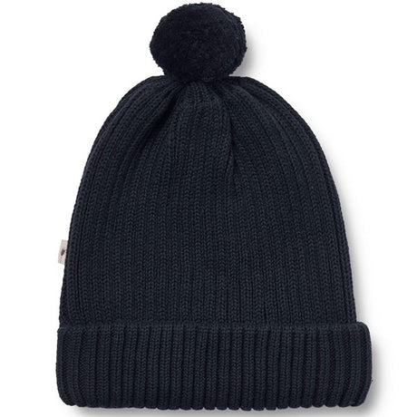 Wheat Beanie Alphie Navy 2