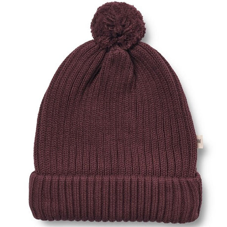 Wheat Beanie Alphie Aubergine