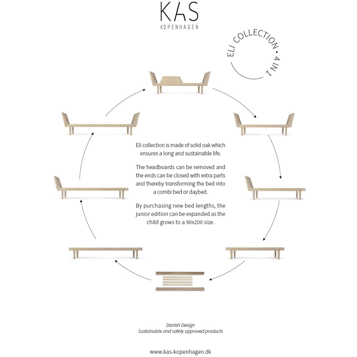 KAS Kopenhagen Light Oil Eli Daybed