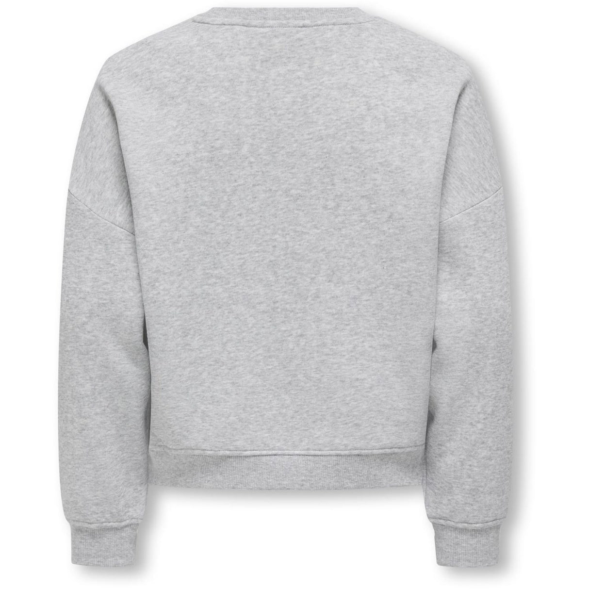 kids ONLY Light Grey Melange Kogsweat L/S Crew Oversize Swt Noos