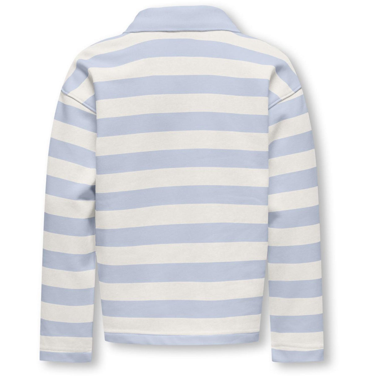 kids ONLY Soft Chambray White Alyssum Kogesther L/S Polo Emb Vd Swt