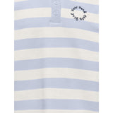 kids ONLY Soft Chambray White Alyssum Kogesther L/S Polo Emb Vd Swt