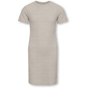 kids ONLY Pumice Stone Melange Kognella S/S Kjole Vd Jrs Noos