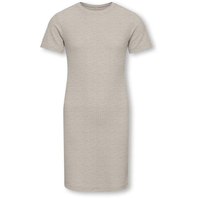 kids ONLY Pumice Stone Melange Kognella S/S Kjole Vd Jrs Noos