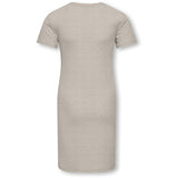 kids ONLY Pumice Stone Melange Kognella S/S Kjole Vd Jrs Noos
