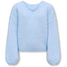 kids ONLY Cashmere Blue Kogdinea L/S Vendbar Pullov. Knt