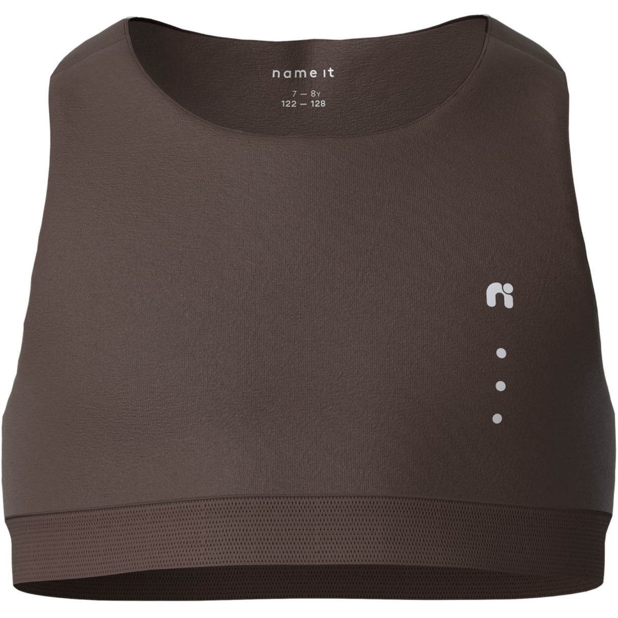 Name It Chocolate Martini Nkfdiana Sl Cropped Slim Top