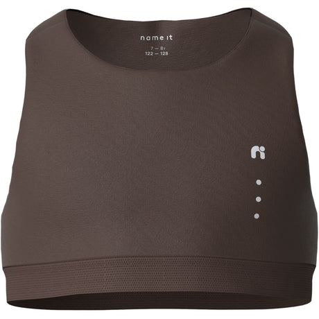 Name It Chocolate Martini Nkfdiana Sl Cropped Slim Top
